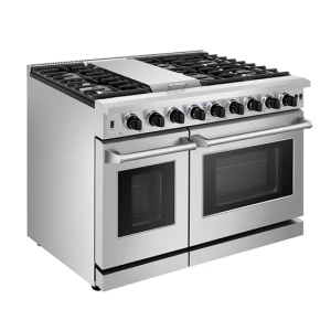 Freestanding 6 Burner and Griddle Gas Stove