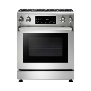 Freestanding 4 Burner Gas Stove with Front Touch