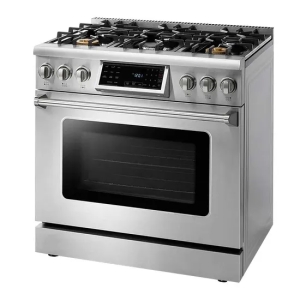 36 Inch Freestanding Gas Stove with Front Touch