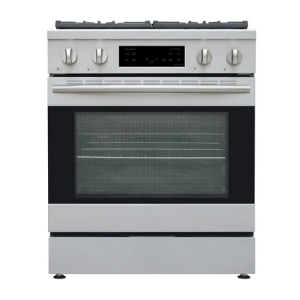 30 дюймов Переднее управление 4 горелки 5cu. ФТ нержавеющей стали газовая плита с ККА (HFP3001G)