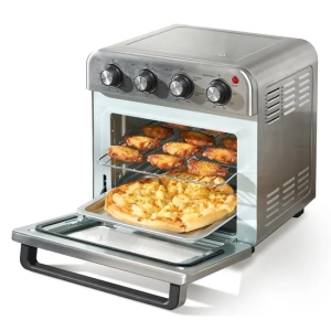 18L Convection 1700W Stainless Steel Toaster Countertop Combo Air Fryer Toaster Oven