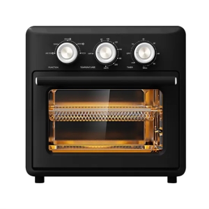 Countertop 15L Mechanical 3 Knobs Control Visible Air Deep Fryer Toaster Oven