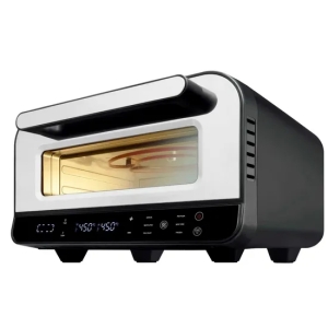 Interior al aire libre 1700W 12 pulgadas horno de pizza napolitana con ventana visible