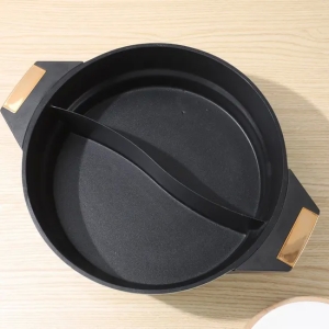 多功能不粘电锅双味火锅36厘米