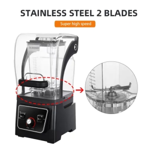 2025 2 л.с. мощный высококачественный сок смузи звуковой корпус коммерческих блендер