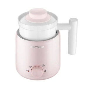 Fábrica 0.6L Mini Saúde Elétrica Doméstica Ensopado De Cerâmica Copo Portátil Mini Stew Pot