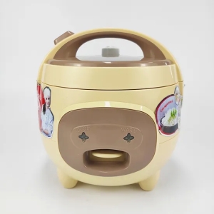 1.8L Deluxe Brown Electric Rice Cooker Quality Assured Factory Supply