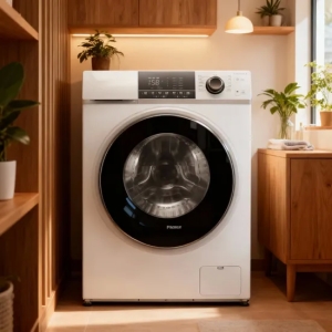 Household Automatic Compact Electric All-in-One Washer Front Loading Single Tub Smart Washing Machines