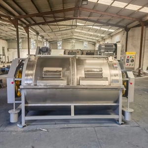 Industrial Front Loading Semi-Auto Belly Washer Machine Price