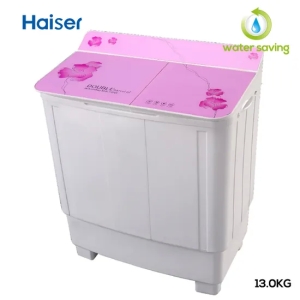 13kg grande capacidade semi-auto máquina de lavar roupa com secador