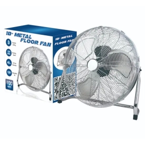 China Factory Supply 3 Speeds Without Remote Control Metal Floor Fan