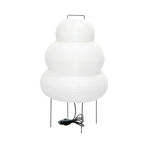 Rice Paper and Iron Frame Floor Lamp