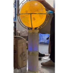 Universal Rotating Large Globe Floor Lamp for Office Decoration Opening Gift