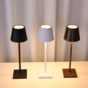 Wholesale Touch Dimming USB Luxury Lighting Modern Rechargeable LED Table Lamp for Bar Home Bedside Dinner