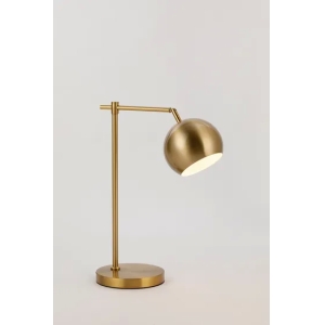 Lámpara de mesa de oro industrial vintage para el hogar y la oficina