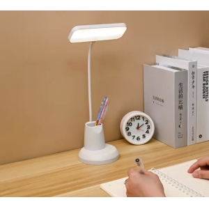 Elegante Touch Control Modern Charging Table Lamp em Picture Perfect Color Palette