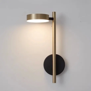 Zy Custom Elegant Aluminum Acrylic Wall Lamp with Rotatable Head Hotel Restaurant