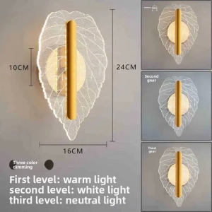 Modern Interior Wall Lamps, Indoor Lampshades, Acrylic Lamps for Hotel and Home Bedrooms