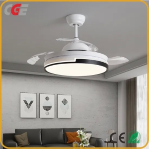 Modern Remote Control Dimmable Invisible Ceiling Lights Fan Lighting Indoor Lamp for Home