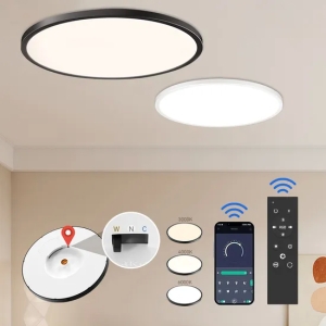 Round LED Ceiling Light for Living Room Bathroom Bedroom Living Room