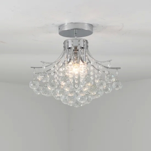Dining Living Room Small Chandelier Crystal Home LED Ceiling Light