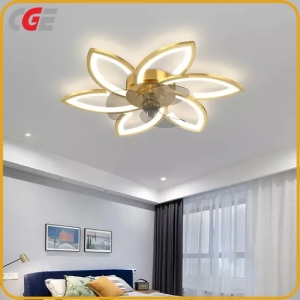 Modern 6-Head Acrylic Ceiling Lighting Fixture for Bedroom Kitchen Indoor Use