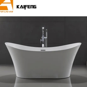 Modern Upc Acrylic Double High-End Slipper Free Standing Bathtub (KF-722)