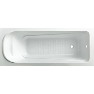 Bathroom Indoor White Rectangle Drop in Simple Design Bathtub