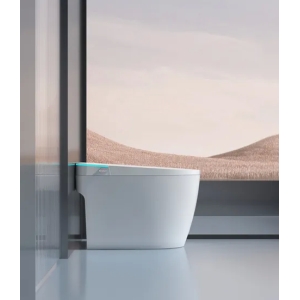 Ceramic Floor Standing Ceramic Automatic Inductive Flushing Sanitary Ware Smart Toilet