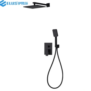 Venta caliente suministro de fábrica ducha de mano baño cromo plástico ducha de lluvia cabeza