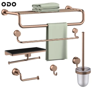 China Cheap Complete Bathroom Accessories Stainless Steel Bath Hardware Sets Brushed Nickel