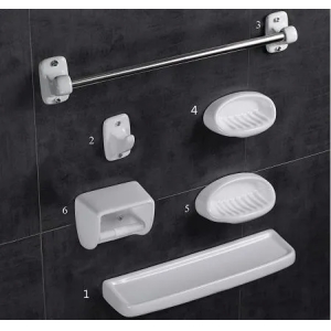 Minimalist Hot Sale China New Style Fashion Durable Bathroom Products Bathroom Accessories Set Bath Accessory