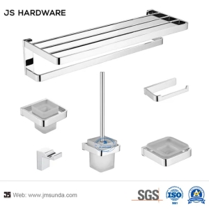 Manufacturer Chrome Towel Rack Bath Hardware Sets Brass Bathroom Fitting Accessory