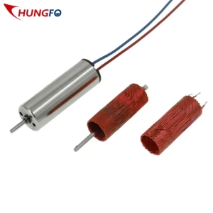 Permanent Magnet Brushed Electric Coreless 1.5V DC Motor for Hair Dryer