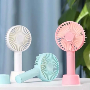 4 Inch Mini Handheld Fan, USB Powered, 3W, 4 Blades