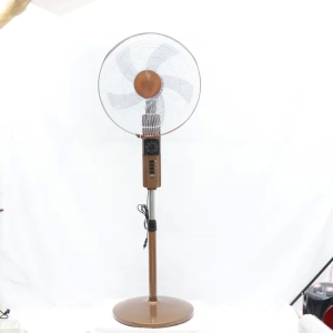 Factory New Product Air Cooling Gold Low Noise as Blade with Timer Setting 18inch Stand Fan