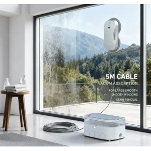 New Arrival Smart Water Spray Electric Window Cleaner APP+Remote Control Automatic Glass Window Cleaning Robot Household