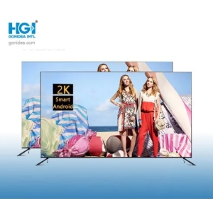 Tela Plana LCD Inteligente de 43 Polegadas HD 2K 4K TV LED Hgt-43