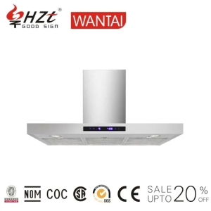 T Shape Range Hood Kitchen Appliance Ss Touch Control 60cm