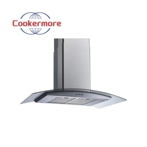 Premium aço inoxidável ilha fogão gama Hood para cozinhas modernas
