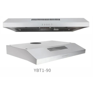 60cm 75cm 90cm Manufacturer Kitchen Cooker Hood Wall Mounted Automatic Cleaning Extractor Fan Stainless Kitchen Exhaust 