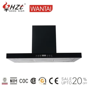 Buena cantidad de escape de acero inoxidable Campana de cocina