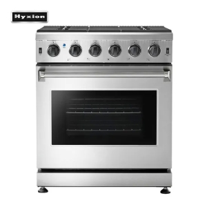 Estufa de gas natural independiente de 30 pulgadas