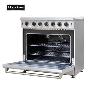 用户友好的36英寸炉灶，带易清洁烤箱，适合繁忙的厨房