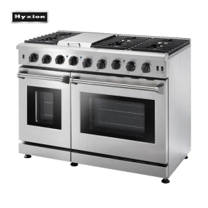 Manufacturer 6 Burner and Griddle Gas Stove