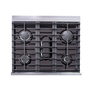 节能30英寸独立式燃气灶，带10k BTU肉鸡