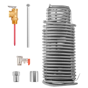 Réservoir de tampon pressurisé d'hôtel, SUS 304/316/Buff chaud du duplex 100L 200L 600L de l'acier inoxydable