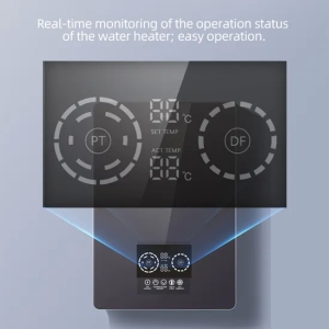 Electric Induction Water Heater Inductive 220V Efficient Portable Electric Instant Hot Water Heater for Bathroom Showers