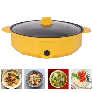 New Mini Multifunctional Electric Hot Pot Cooking 2L Portable Electric Thermo Pot Small Intelligent Electric Cooking Pot