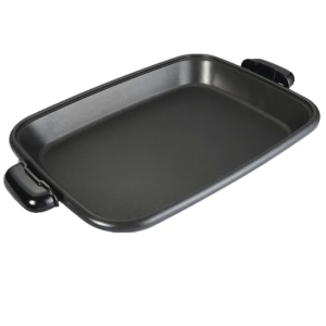 Coreano barbacoa antiadherente parrilla eléctrica interior cocina snack sartín eléctrico 40cm